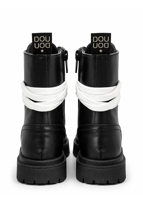 Anfibio con lacci DOUUOD JUNIOR | 24 ANF428NERO